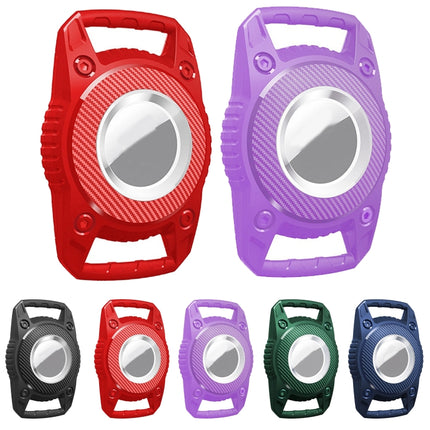 For AirTag 2nd Gen / AirTag 1st Gen Protective Case Three-proof All-inclusive IPX7 Waterproof Locator Cover, Dark Green, Purple, Red, Black, Royal Blue