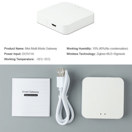 Tuya Intelligent Wireless Gateway Bluetooth Mesh+Zigbee Multimode Network Remote Control Full House Smart Device