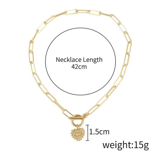 Angel Eyes Pendant Layered Necklace, Model:, N2106-20 Love Eyes, N2106-20 Silver Love Eyes, N2107-21 Colorful Diamond, N2107-22 Big Eyelashes
