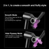 For Dyson Hair Dryer Nozzle Smooth Flyaway Attachment, Smooth Gray, Smooth Copper Nickel Color