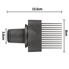 For Dyson Hair Dryer Wide Tooth Comb Smoothing Nozzle Hair Styler Tool, Wide Tooth Comb