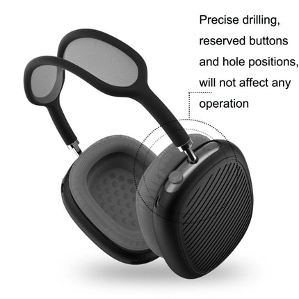 T2 For Apple AirPods Max 2 / Max 1pair Bluetooth Headset Anti-Fall Silicone Protective Case