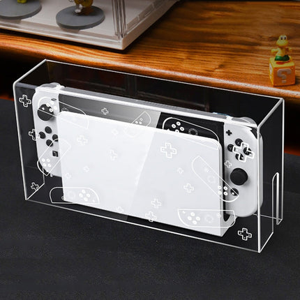 035 for Nintendo Switch/Oled Game Console Display Luminous Base Dustproof Cover, Spec: