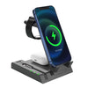 Z252 6-In-1 Wireless Charging Stand Dock With USB-C/Type-C Port & 8 Pin Charge Cable