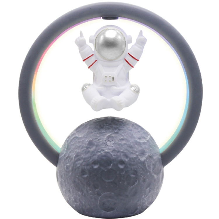 Y-598 Suspended Astronaut Bluetooth Speaker RGB Light Subwoofer Ornament,Spec:, 598A Golden, 598A Silver, 598B Golden, 598B Silver, 598A Golden+Gift Bag, 598A Silver+Gift Bag, 598B Golden+Gift Bag, 598B Silver+Gift Bag