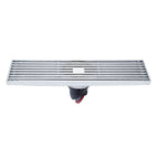 K8034 Chrome Plated+Black Straight Row