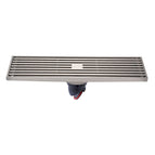 K8035 Nickel Brushes+Black Straight Row