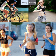 S210 Neoprene Arm Bag Outdoor Sports Mobile Phone Bag Coin Purse, 10x17cm (Red), 10x17cm (Green), 10x17cm (Navy Blue), 10x17cm (Black), 10x17cm (Orange)