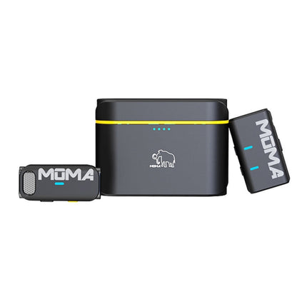 MOMA Lark M1 1 In 1 Mirrorless Camera Live Mini Wireless Lavalier Microphone, 1 In 1 with Charging Box