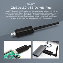 Sonoff  ZBDongle-P ZigBee 3.0 USB Gateway Smart Home ZigBee Bridge, ZBDongle-E ZigBee