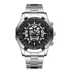 White Steel Black
