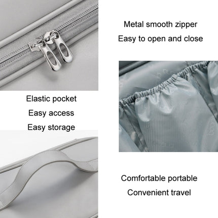 Baona BN-DS006 for Dyson Airwrap Multifunctional PU Leather Storage Bag, BN-DS006 Grey