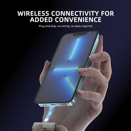 Digital Display Wireless Lavalier Microphone With Charging Compartment,Spec:, S16 One To One Black USB-C/Type-C Interface, S16 One To One Yellow  USB-C/Type-C Interface, S16 One To One Yellow  8 Pin Interface, S16-S One To Two Black USB-C/Type-C Interf...
