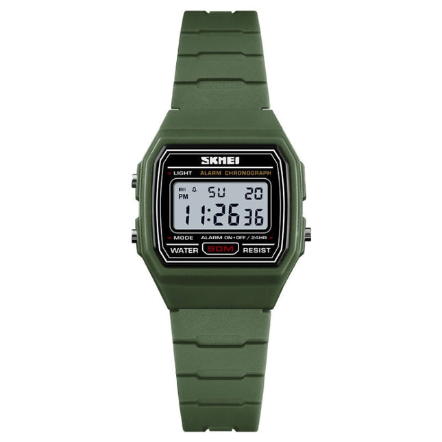 SKMEI 1460 Children Luminous Multifunctional Waterproof Thin Sports Watch