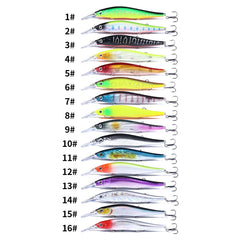 HENGJIA MI135 13.5cm 15.6g Sea Fishing Long-casting Floating Minnow Bionic Lures, MI135 (6), MI135 (7), MI135 (8), MI135 (9), MI135 (10), MI135 (11), MI135 (1), MI135 (12), MI135 (2), MI135 (13), MI135 (3), MI135 (14), MI135 (4), MI135 (15), MI135 (5)�...