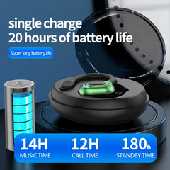 F8 Hanging Ear Stereo Wireless Bluetooth Earphones With Charging Bin, With Charging Bin(Black Single Ear), With Charging Bin(Blue Single Ear), With Charging Bin(Red Single Ear), With Charging Bin(Green Single Ear)