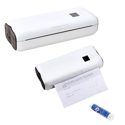 Home Small Phone Office Wireless Wrong Question Paper Student Portable Thermal Printer, Style:, Bluetooth Edition+50pcs A4 Paper, Bluetooth Edition+100pcs A4 Paper, Bluetooth Edition+200pcs A4 Paper, Bluetooth Edition+500pcs A4 Paper�������������������...