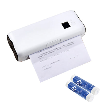 Home Small Phone Office Wireless Wrong Question Paper Student Portable Thermal Printer, Style:, Bluetooth Edition+50pcs A4 Paper, Bluetooth Edition+100pcs A4 Paper, Bluetooth Edition+200pcs A4 Paper, Bluetooth Edition+500pcs A4 Paper�������������������...