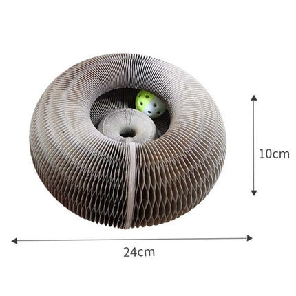 LM1012 Organ Cat Scratching Board Cat Toys With Bell, Organ Shape