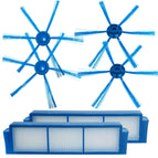 2pairs Side Brush+2 Filters