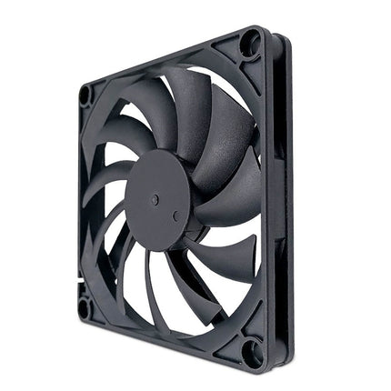 FANNER Ice Soul F8010 Ultra Thin Chassis Fan 4pin PWM Intelligent Speed Adjustment Quiet Cooling Heat Dissipation, F8010