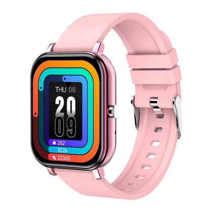 H10 1.69 inch Screen Bluetooth Call Smart Watch, Support Heart Rate/Blood Pressure/Sleep Monitoring, Black, Pink, Yellow, Grey, Blue Net+Silicone, Black Net+Silicone, Pink Net+Silicone, Gold Net+Silicone, Silver Net+Silicone