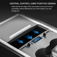 For Tesla Model 3 / Y 27W Quick Interior Charger Intelligent USB-C/Type-C Docking Station HUB