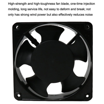 12cm 220V Cabinet Solder Smoke Exhaust Cooling Fan, 220V
