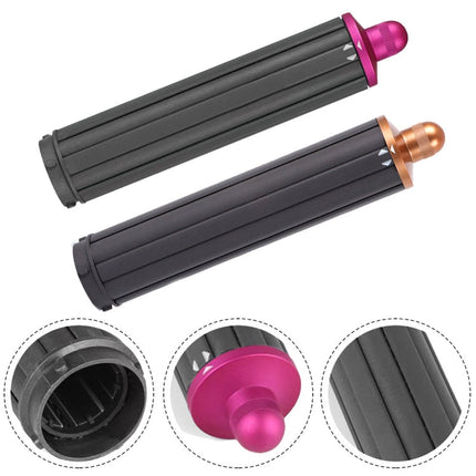 For Dyson Airwrap Hair Dryer i.d. / HS01 / HS05 / HD08 18.6 x 4cm Upgraded Long Curling Barrels Nozzle With Long Adapter Golden, 18.6cm 40mm Rose Red, 18.6cm 40mm  Golden, 18.6cm 40mm Short Adapter Golden, 18.6cm 40mm Short Adapter Rose Red            ...