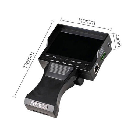 JSK-4300B 4.3 inch Handheld 12V Output Network Cable Monitoring Tester, 4.3 inch (With US Plug Power Adapter), 4.3 inch (With EU Plug Power Adapter), 4.3 inch (With UK Plug Power Adapter), 4.3 inch (With AU Plug Power Adapter)
