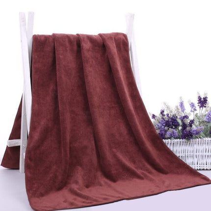 Nano Thickened Large Bath Towel Hairdresser Beauty Salon Adult With Soft Absorbent Towel, 30x60cm, 30x70cm, 35x75cm