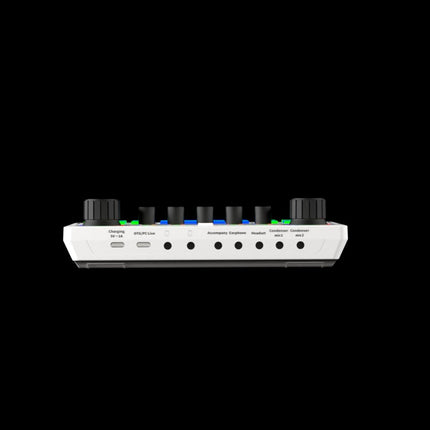 X50 Bluetooth RGB LED Live Sound Card With OTG Port Interface, X50