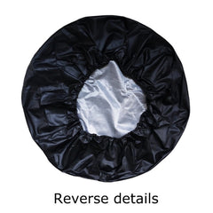 PVC Faux Leather Spare Wheel Cover Rear Tire Protector