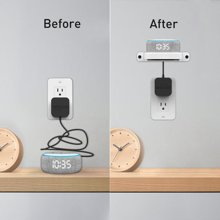 AhaStyle DD96 Stand Wall Storage Stand, For Amazon Echo Dot 3/4, For Google Wifi, For Apple HomePod Mini