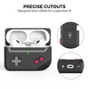 For AirPods Pro 2 AhaStyle PT-JY07 Split Silicone Cartoon Earphone Protective Case, JY07(Gray), JY07(Black)