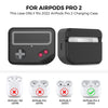 For AirPods Pro 2 AhaStyle PT-JY07 Split Silicone Cartoon Earphone Protective Case, JY07(Gray), JY07(Black)