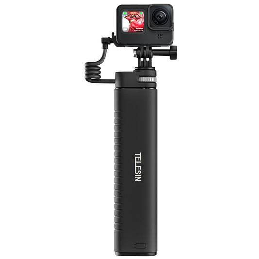 TELESIN Charging Selfie Stick 10000mah Power Bank Universal For Sports Camera & Smart Phone, TE-CSS-001