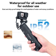 TELESIN Charging Selfie Stick 10000mah Power Bank Universal For Sports Camera & Smart Phone, TE-CSS-001