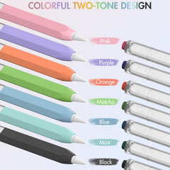 For Apple Pencil 2 AhaStyle PT-LC05 Jelly Style Translucent Silicone Protective Pen Case