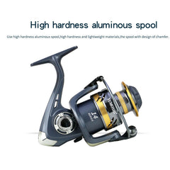 Spinning Fishing Reel Metal Rocker Metal Cup Reel