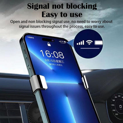 Gravity Navigation Car Air Outlet Triangular Mobile Phone Holder