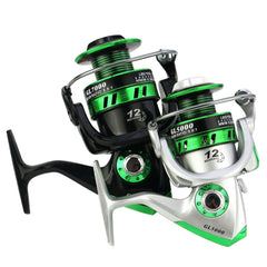 YUMOSHI GL Series Fishing Lines Spinning Reel