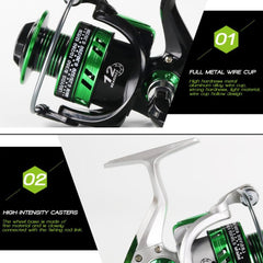 YUMOSHI GL Series Fishing Lines Spinning Reel