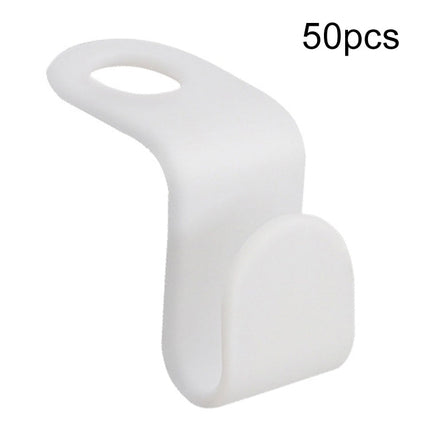 50pcs Hanger Connecting Hooks Household Superimposed Hooks