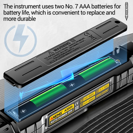 Electrician Induction Test Pen Fully Intelligent Anti-burning High-precision Digital Universal Meter, ANENG A3005, ANENG A3005A, ANENG A3005B