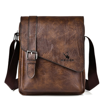WEIXIER D266 Retro Crossbody Large Capacity Messenger Bag Shoulder Bag Tot Backpack