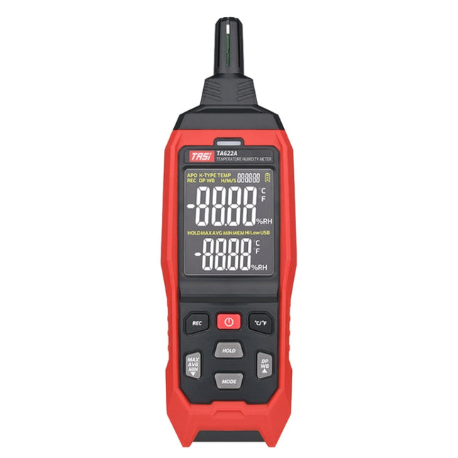 Temperature Humidity Meter Digital Dew Point Thermometer, TASI TA622A, TASI TA622B USB Computer Connection
