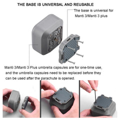 Parachute for DJI Mavic Air 2 / 2S / Mavic 3 Improve Safety