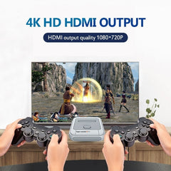 Wireless 4K HD 3D Double Game Console Box, US Plug, 64GB US Plug, 128GB US Plug, 256GB US Plug