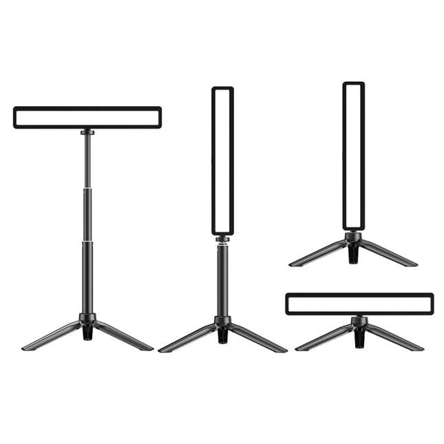 APEXEL APL-FL06 Portable Square Strip Live Video Conferencing Fill Light, APL-FL06